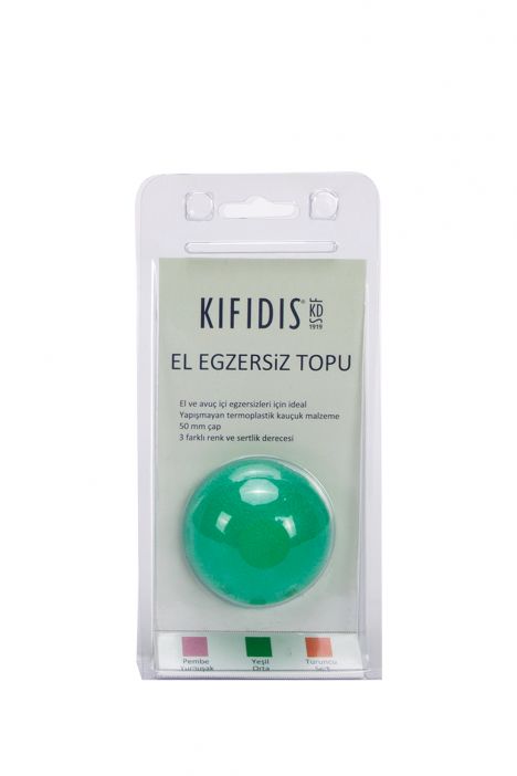 Kifidis-Vlnt El Egzersiz Topu YEŞİL-ORTA