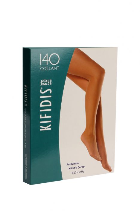 Kifidis 140 Den. 18-20 mmHg Külotlu Varis Çorabı 21-TEN