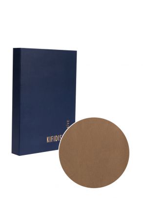 Kifidis 140 Den 22-29 mmHg Erkek için Külotlu Varis Çorabı Bej / Beige