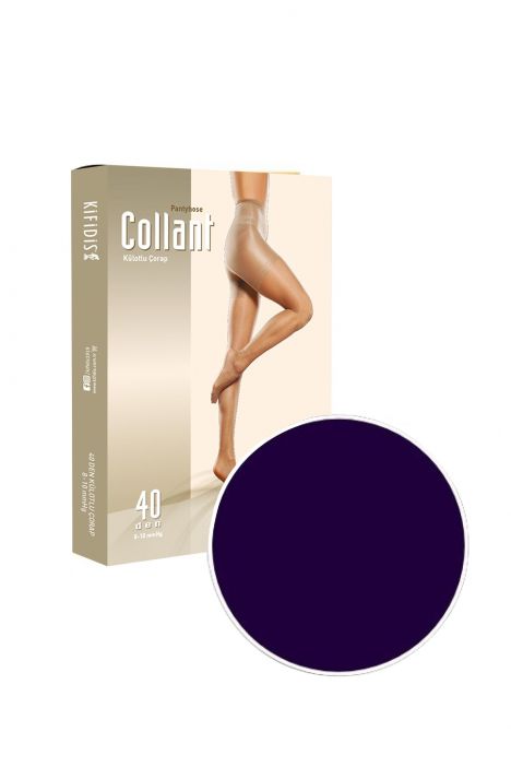 Kifidis 40 Den. Külotlu Dinlendirici Çorap Mavi / Blue