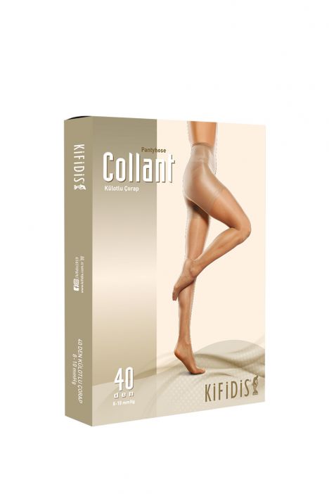 Kifidis 40 Den. Külotlu Dinlendirici Çorap Duman Nefti