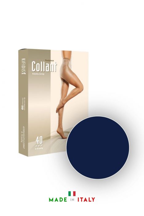 Kifidis 40 Den. Külotlu Dinlendirici Çorap Mavi / Blue