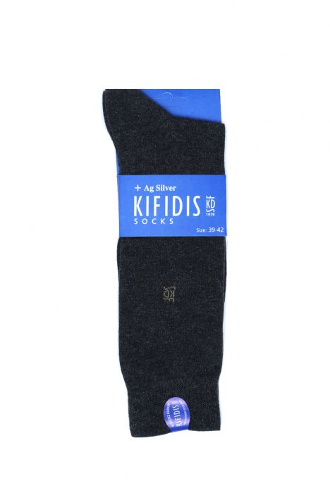 Kifidis +Ag Silver Erkek Çorap Gri / Silver
