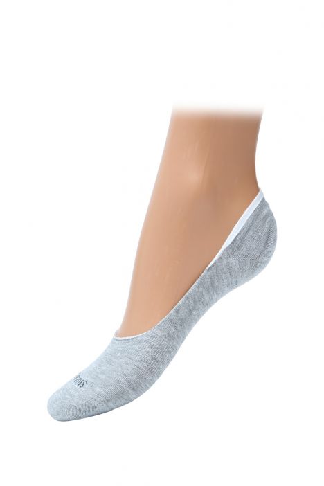 Kifidis Unisex Bambu Görünmez Çorap Üçlü Set