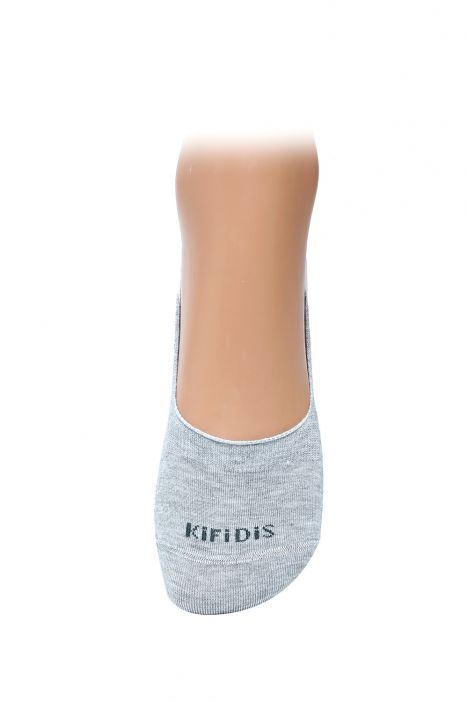 Kifidis Unisex Bambu Görünmez Çorap Üçlü Set