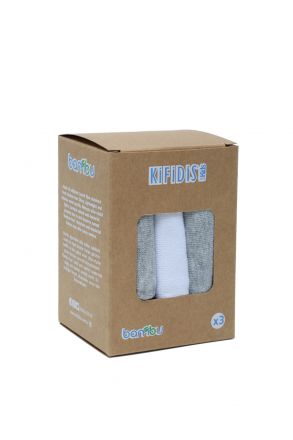 Kifidis Erkek Çocuk Patik Çorap Üçlü Set