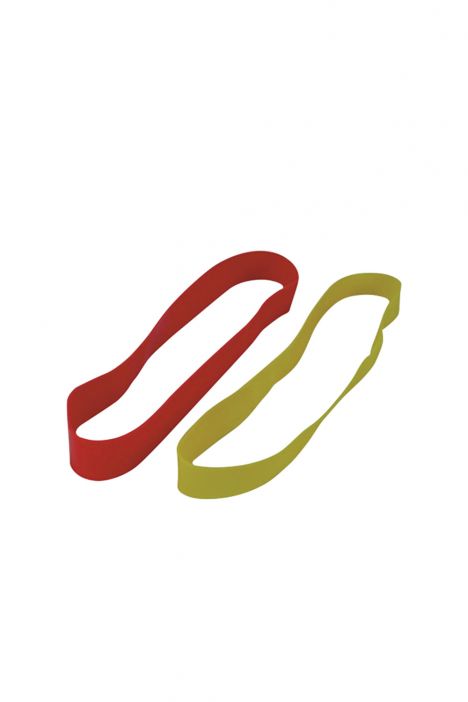 Kifidis Halka Egzersiz Bandı - İkili Paket Sarı - Kırmızı ( Hafif - Orta )