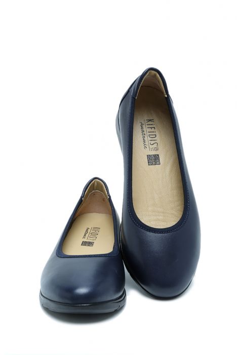 Kifidis Kadın Hostes Ayakkabısı 35-41 Lacivert / Navy Blue