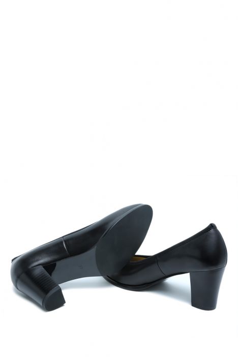 Kifidis Kadın Topuklu Hostes Ayakkabısı 35-41 Siyah / Black