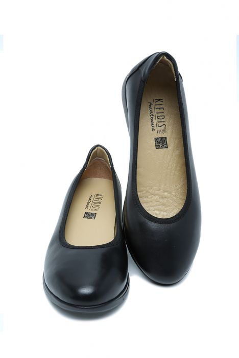 Kifidis Kadın Topuklu Hostes Ayakkabısı 35-41 Siyah / Black