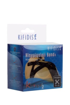 Kifidis Kintape-2 Plus Kinesio Ağrı Bandı 5cmx5m Mavi / Blue