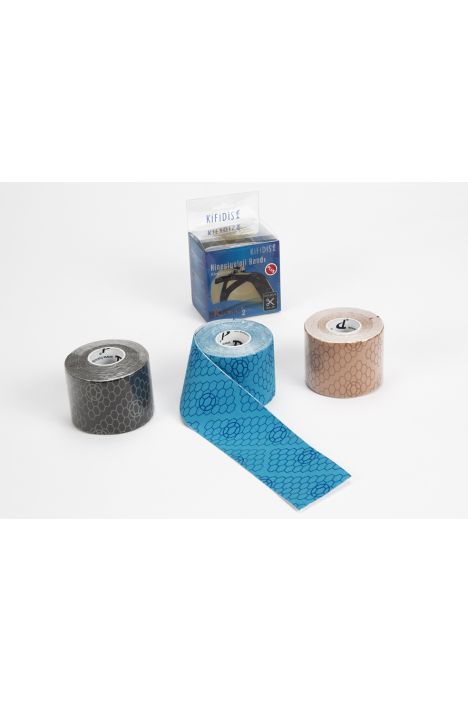Kifidis Kintape-2 Plus Kinesio Ağrı Bandı 5cmx5m Siyah / Black