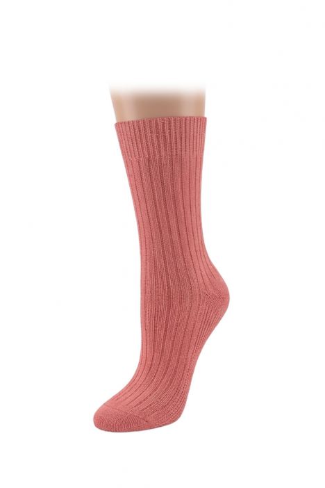 Kifidis Organik Soket Çorap Gül Kurusu - Antrasit