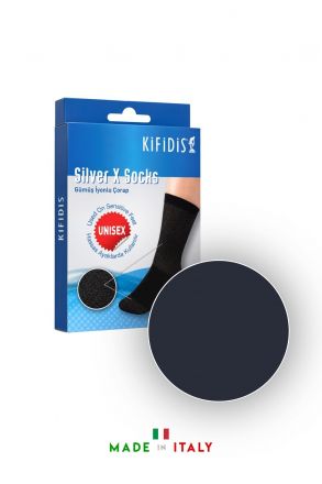 Kifidis Silver-X Socks (Gümüş İyonlu Çorap) Antrasit / Anthracite