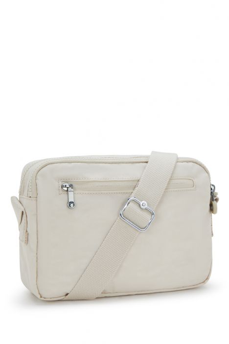 Kipling ABANU M Orta Boy Omuz Çantası 17x24x9 cm Hideaway Beige