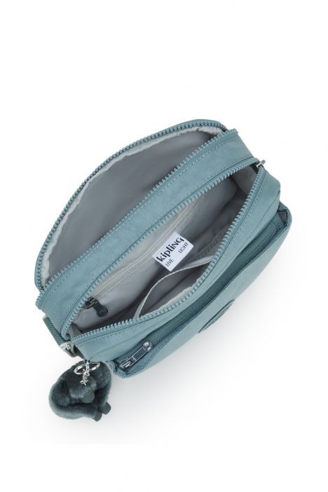 Kipling ABANU M Orta Boy Omuz Çantası 17x24x9 cm Relaxed Grey