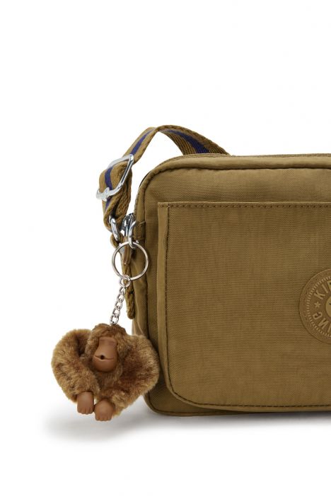 Kipling ABANU M Orta Boy Omuz Çantası 17x24x9 cm Dry Laurel
