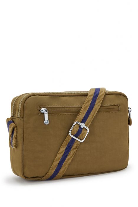 Kipling ABANU M Orta Boy Omuz Çantası 17x24x9 cm Dry Laurel