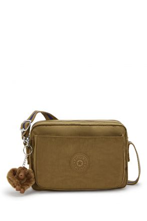 Kipling ABANU M Orta Boy Omuz Çantası 17x24x9 cm Dry Laurel