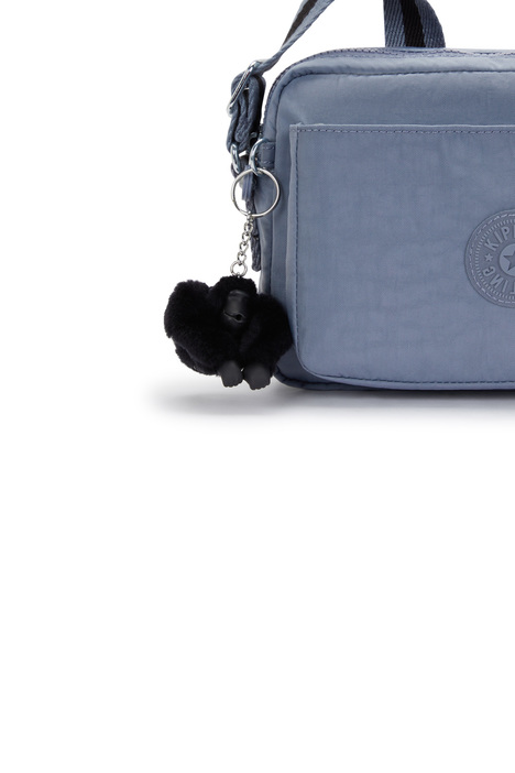 Kipling ABANU M Orta Boy Omuz Çantası 17x24x9 cm Blue Stone