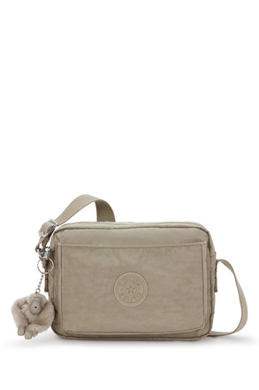 Kipling ABANU M Orta Boy Omuz Çantası 17x24x9 cm Soft Taupe