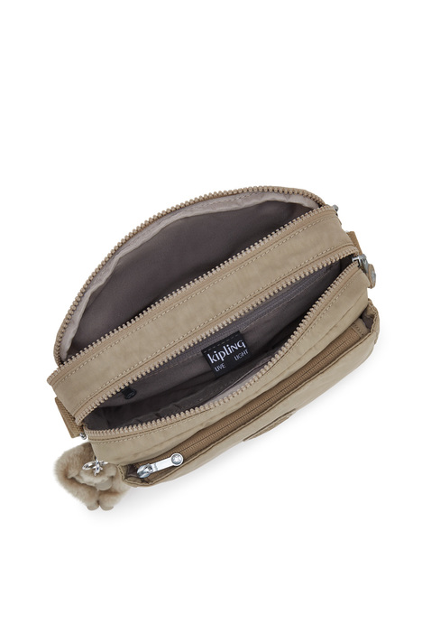 Kipling ABANU M Orta Boy Omuz Çantası 17x24x9 cm Soft Taupe