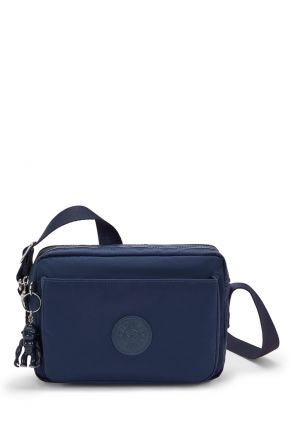 Kipling ABANU M Orta Boy Omuz Çantası 17x24x9 cm Infinite Blue