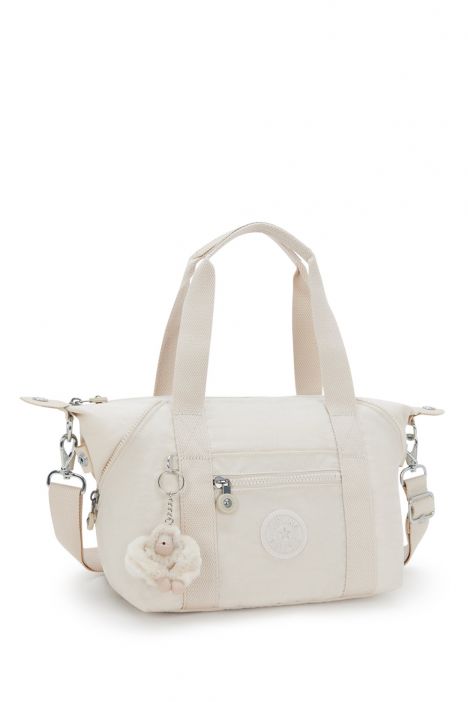 Kipling ART MINI Küçük Boy Omuz Çantası 20x38x18,5 cm Hideaway Beige