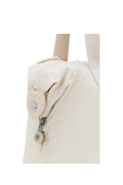 Kipling ART MINI Küçük Boy Omuz Çantası 20x38x18,5 cm Hideaway Beige