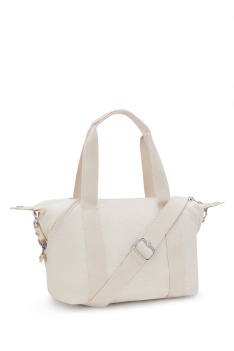 Kipling ART MINI Küçük Boy Omuz Çantası 20x38x18,5 cm Hideaway Beige