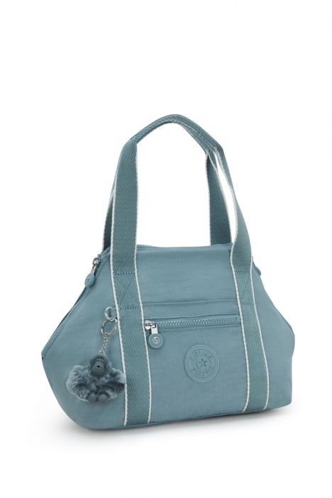 Kipling ART MINI Küçük Boy Omuz Çantası 20x38x18,5 cm Relaxed Grey