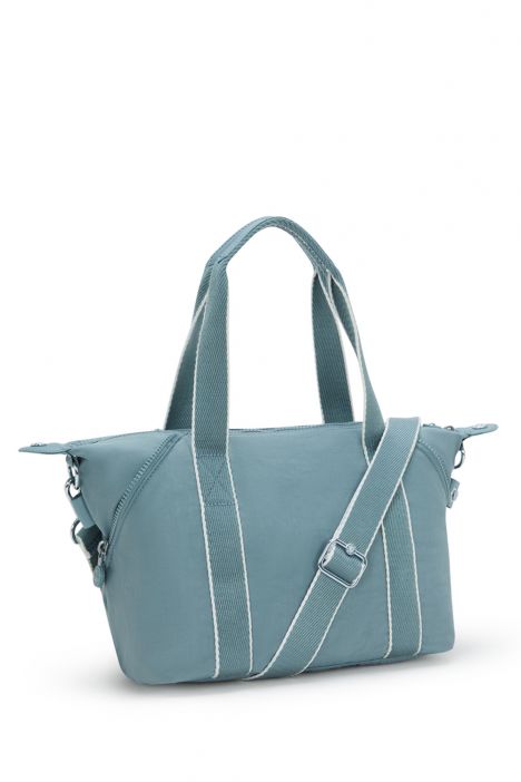 Kipling ART MINI Küçük Boy Omuz Çantası 20x38x18,5 cm Relaxed Grey