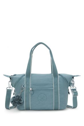 Kipling ART MINI Küçük Boy Omuz Çantası 20x38x18,5 cm Relaxed Grey