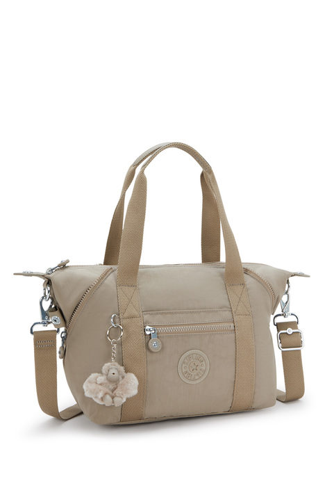 Kipling ART MINI Küçük Boy Omuz Çantası 20x38x18,5 cm Soft Taupe