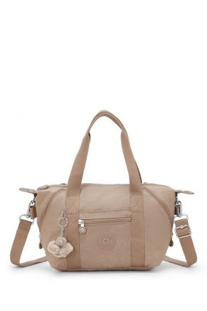 Kipling ART MINI Küçük Boy Omuz Çantası 20x38x18,5 cm Tan Beige