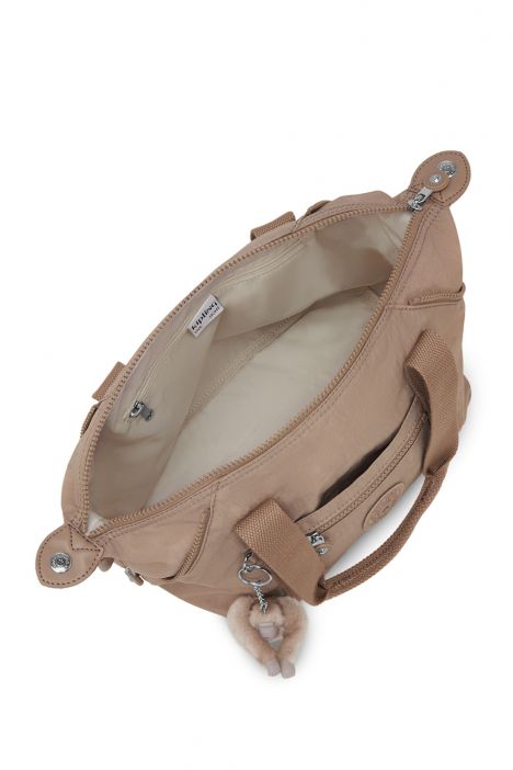 Kipling ART MINI Küçük Boy Omuz Çantası 20x38x18,5 cm Tan Beige