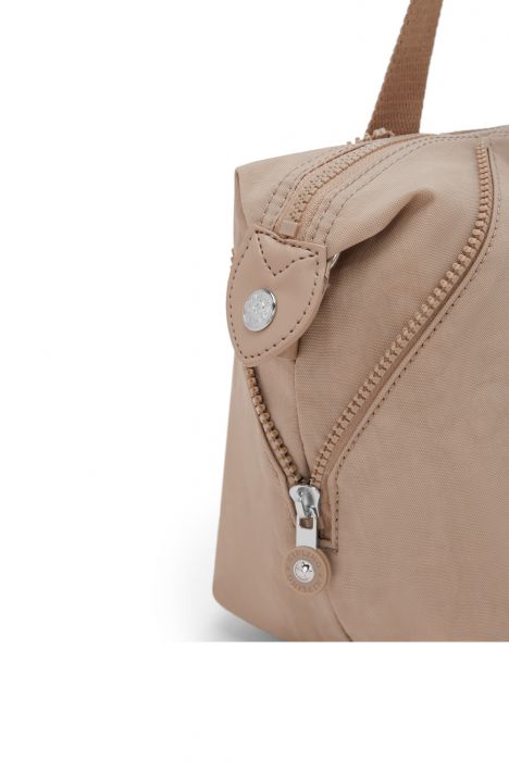 Kipling ART MINI Küçük Boy Omuz Çantası 20x38x18,5 cm Tan Beige