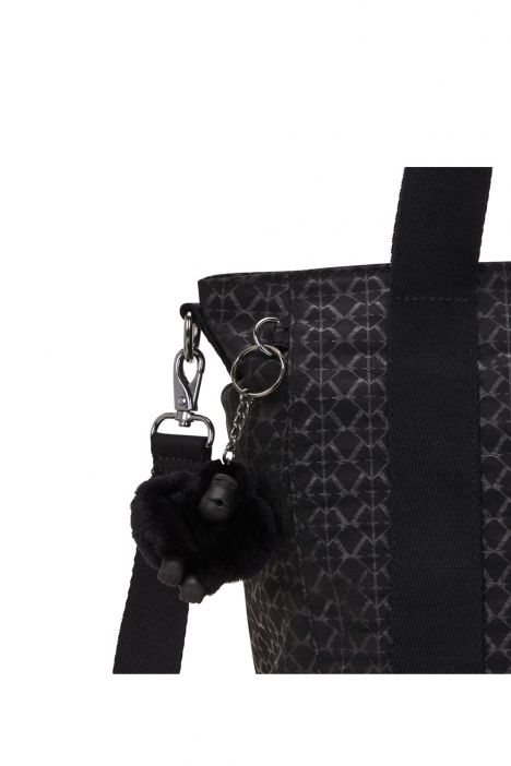 Kipling ASSENI S Küçük Boy Omuz Çantası 28x40x14 cm Signature Emb