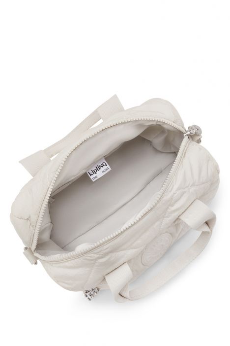 Kipling BINA M Orta Boy Omuz Çantası 17x27x14 cm Airy Beige Ql