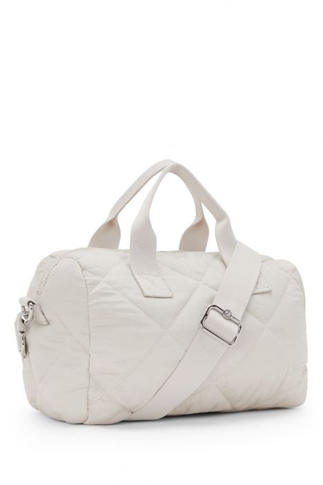 Kipling BINA M Orta Boy Omuz Çantası 17x27x14 cm Airy Beige Ql