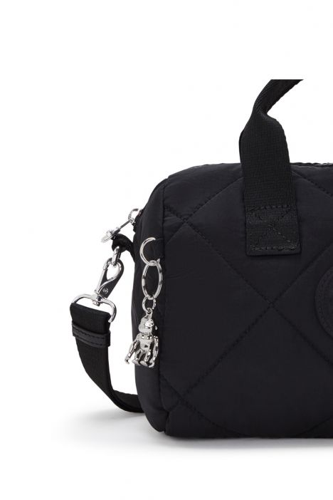 Kipling BINA M Orta Boy Omuz Çantası 17x27x14 cm Cosmic Black Ql