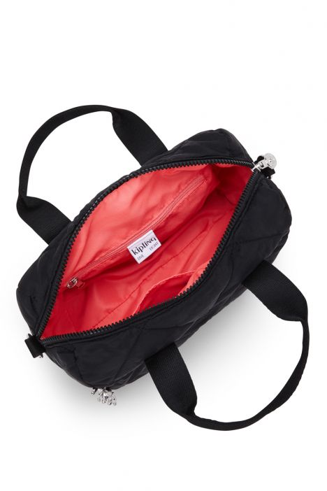 Kipling BINA M Orta Boy Omuz Çantası 17x27x14 cm Cosmic Black Ql