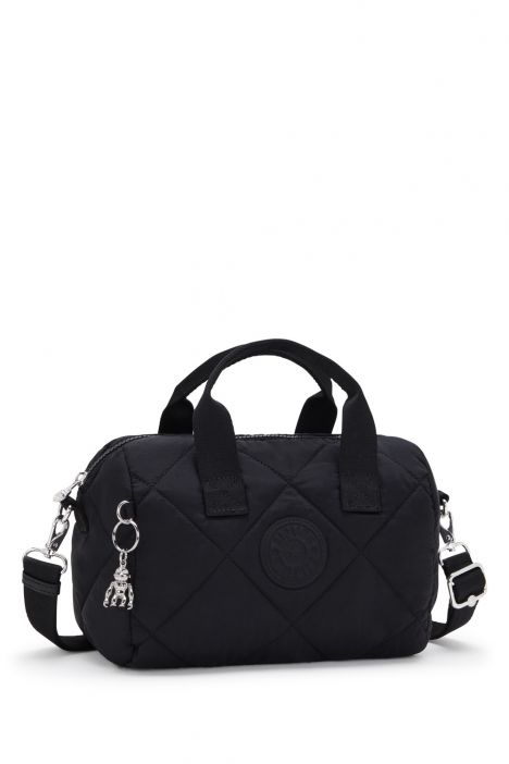 Kipling BINA M Orta Boy Omuz Çantası 17x27x14 cm Cosmic Black Ql