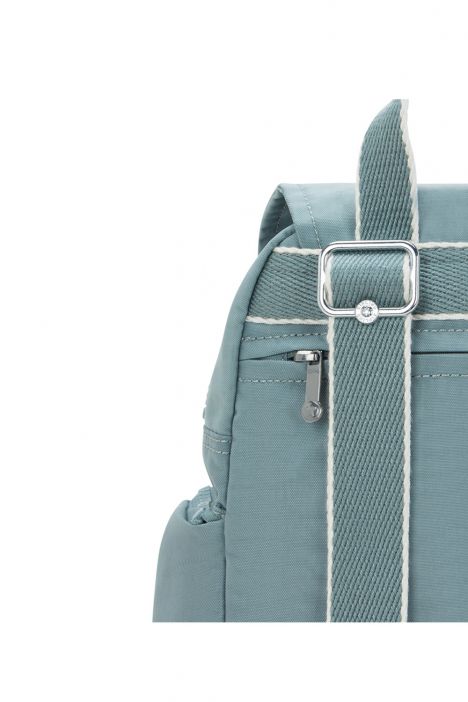 Kipling CITY ZIP MINI Küçük Boy Sırt Çantası 29x27x14 cm Relaxed Grey