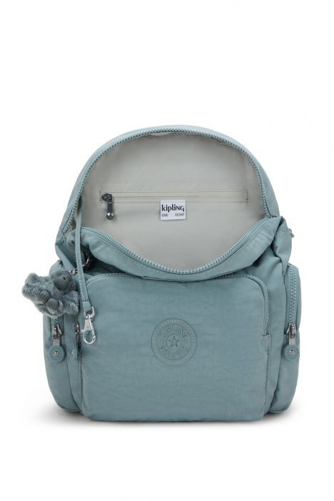 Kipling CITY ZIP S Küçük Boy Sırt Çantası 33.5x27x19 cm Relaxed Grey