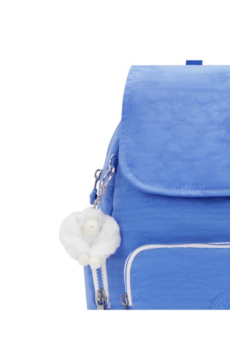 Kipling CITY ZIP S Küçük Boy Sırt Çantası 33.5x27x19 cm Cocktail Blue