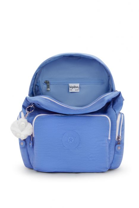Kipling CITY ZIP S Küçük Boy Sırt Çantası 33.5x27x19 cm Cocktail Blue