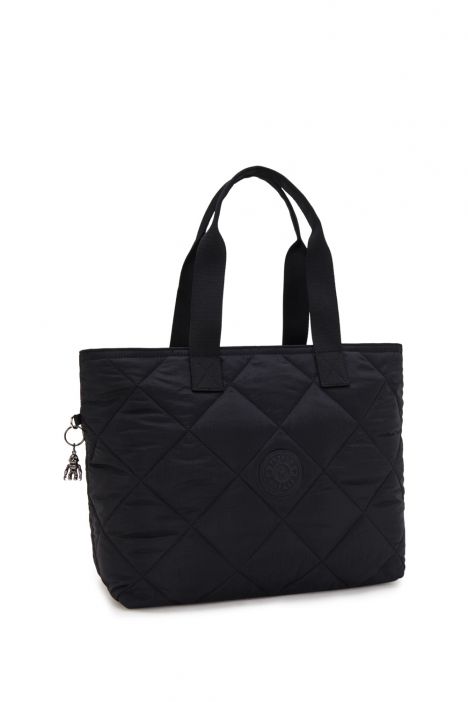 Kipling COLISSA UP Büyük Boy Omuz Çantası 32x50x17 cm Cosmic Black Ql