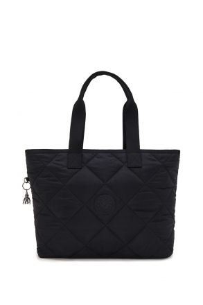 Kipling COLISSA UP Büyük Boy Omuz Çantası 32x50x17 cm Cosmic Black Ql