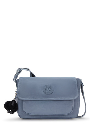 Kipling DALMA Orta Boy Omuz Çantası 19x28x8 cm Blue Stone